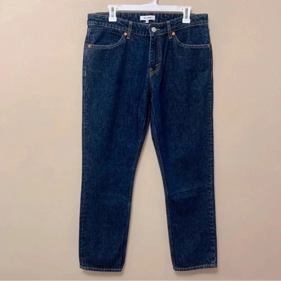 RE/DONE 70s Low Rise Straight Jeans Heritage Rinse Size 29 NWT New - Picture 1 of 15